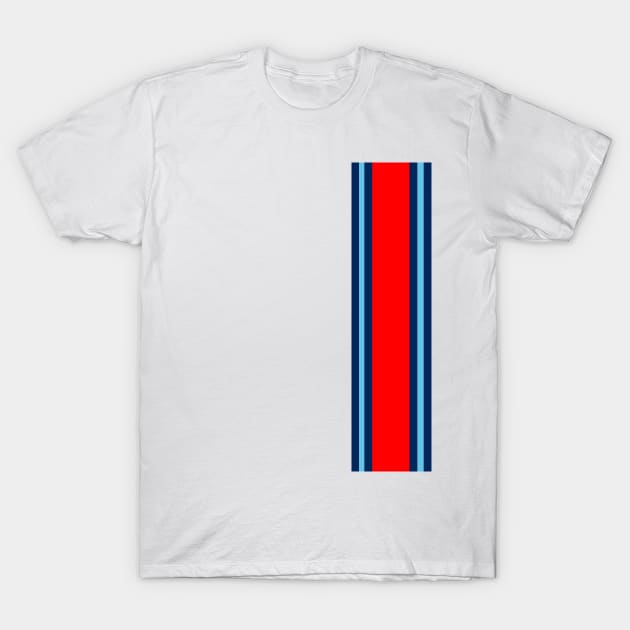 Martini Racing Strip T-Shirt by FinnickArrow